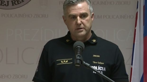 Slovenský policejní prezident Tibor Gašpar