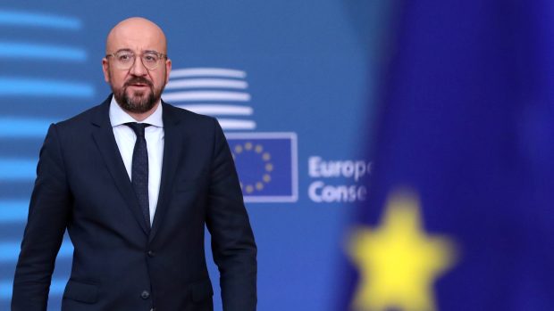 Předseda Evropské rady Charles Michel