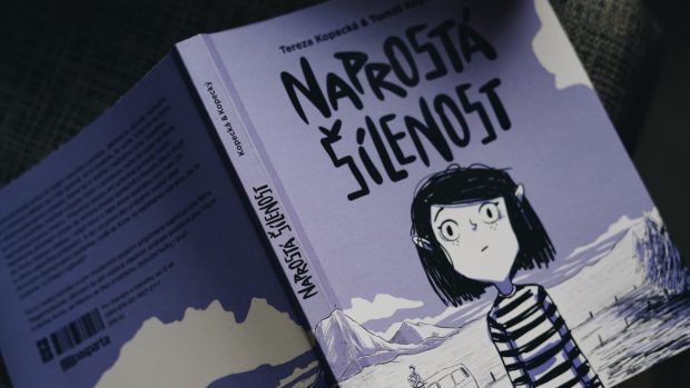 Obálka komiksového románu Naprostá šílenost