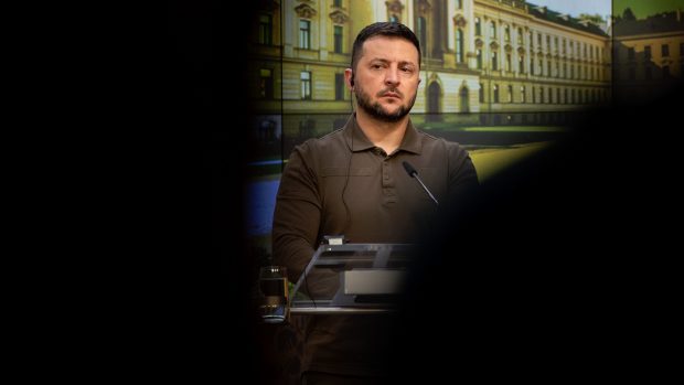 Ukrajinský prezident Volodymyr Zelenskyj