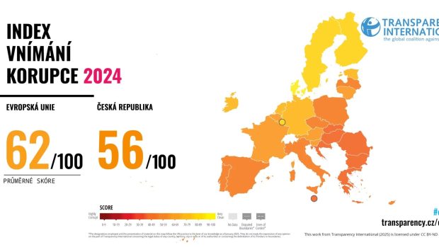 Index vnímání korupce za rok 2024