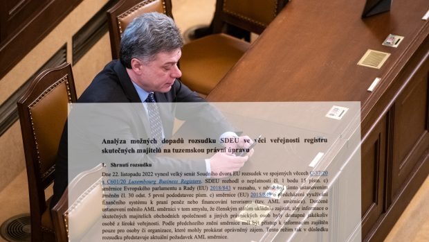 Ministerstvo spravedlnosti dokončilo analýzu možného omezení přístupu veřejnosti do evidence skutečných majitelů