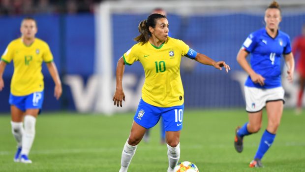 Brazilská fotbalistka Marta