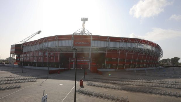 Fotbalový stadion v Alkmaaru
