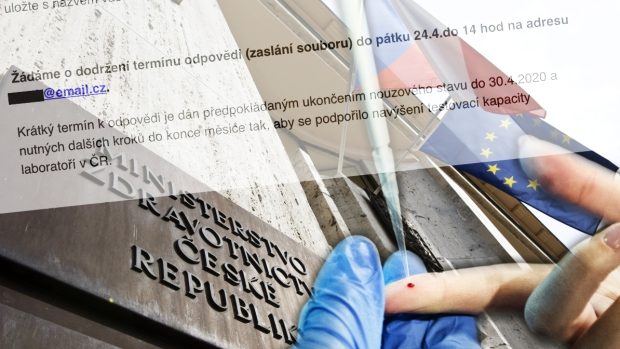 Podle ministerstva zdravotnictví jde o nedorozumění, jeho pracovníci prý běžně komunikují z oficiálních adres