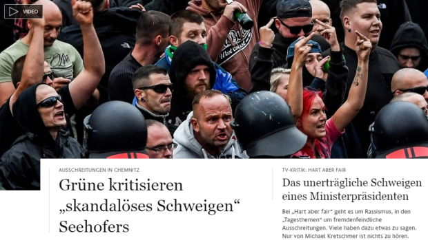 Frankfurter Allgemeine Zeitung o dění v Chemnitzu.