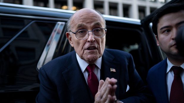 Bývalý starosta New Yorku Rudy Giuliani