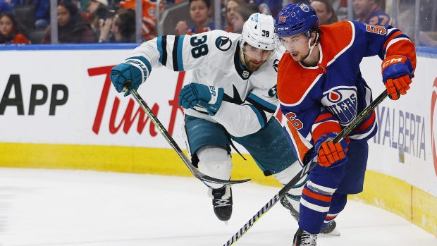 San Jose Sharks proti Edmontonu