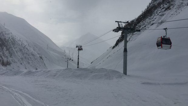 Sjezdovka nabízí také působivá panoramata