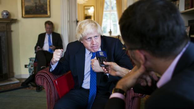 Britský ministr zahraničí Boris Johnson