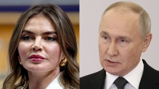 Alina Kabajevová a Vladimír Putin