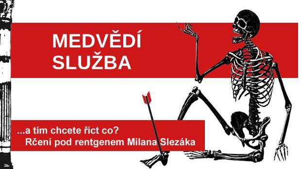 Rčení pod rentgenem Milana Slezáka: Medvědí služba.