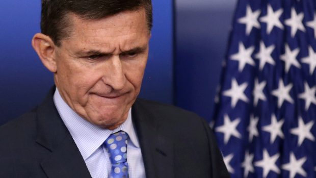 Bývalý poradce prezidenta Spojených států Donalda Trumpa Michael Flynn.