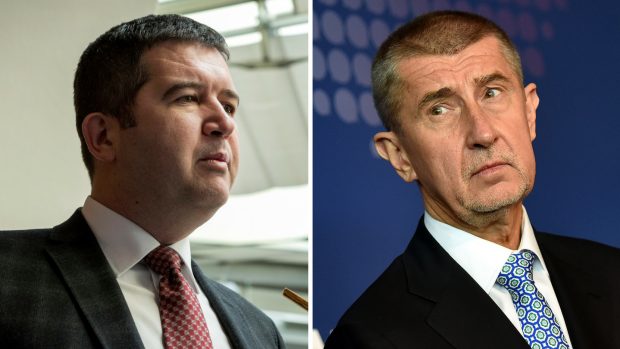 Předseda ČSSD Jan Hamáček a šéf ANO Andrej Babiš