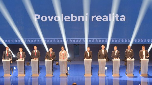 Velká předvolební debata České televize