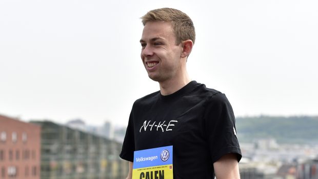 Galen Rupp v pražském Karlíně