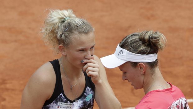 Kateřina Siniaková a Barbora Krejčíková