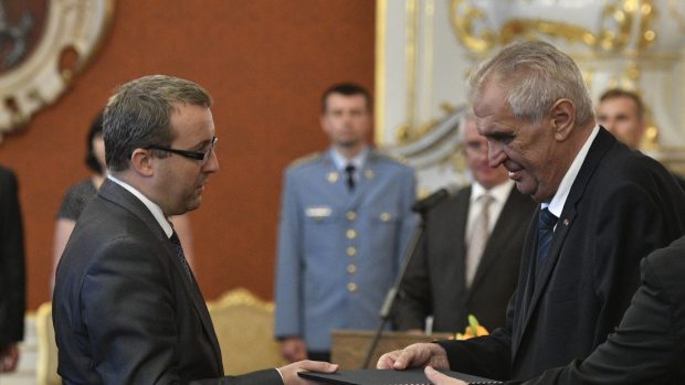 Prezident Miloš Zeman jmenuje soudce