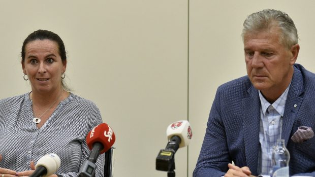 Dagmar Damková a Jozef Chovanec.