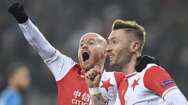 Miroslav Stoch (vlevo) a Jaromír Zmrhal