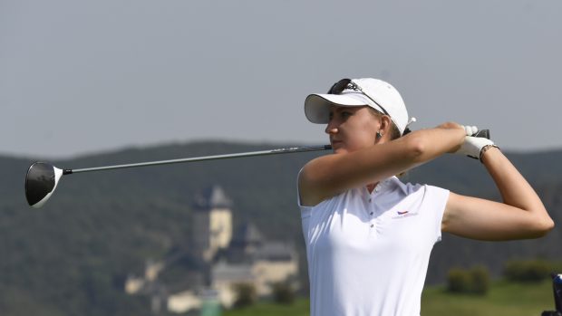 Patricie Macková na golfovém turnaji Tipsport Czech Ladies Open