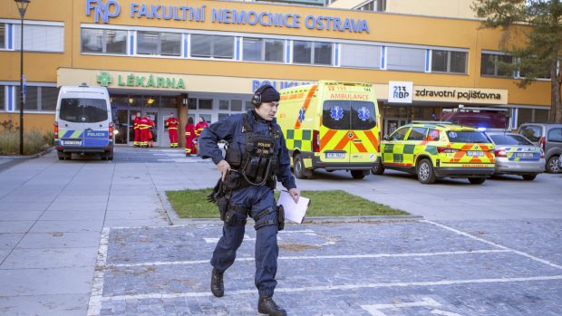 Policisté v úterý zasahovali po střelbě ve Fakultní nemocnici Ostrava