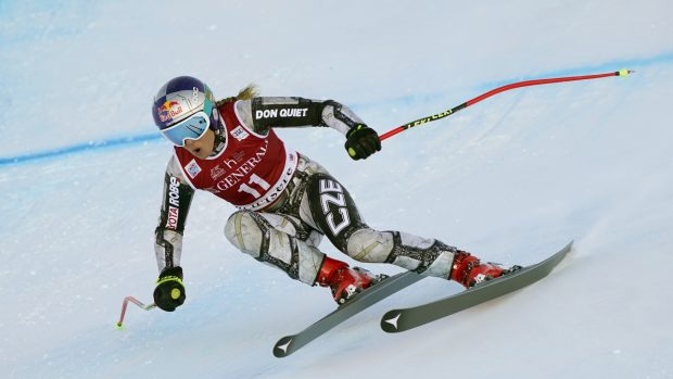 Ester Ledecká ve Val d´Isere