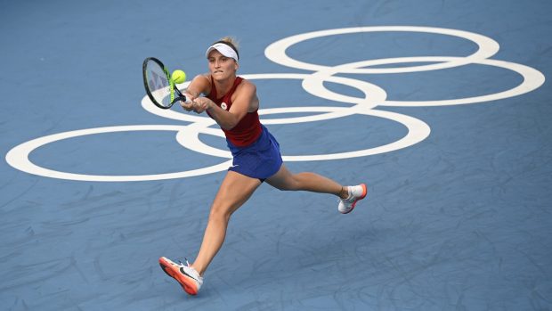 Markéta Vondroušová v prvním kole olympijského turnaje