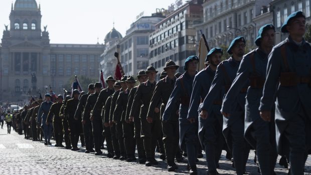 Československá obec legionářská oslavila v Praze své 100. výročí