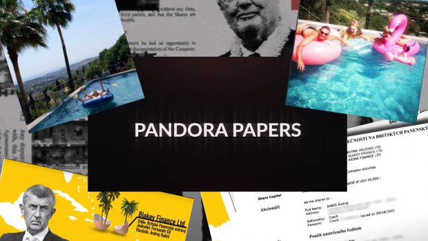 V Pandora Papers jde o únik více než 12 milionů dokumentů, které poukazují na skryté bohatství. Český server Investigace.cz přinesl informaci, že je do kauzy zapleten i premiér Andrej Babiš (ANO). Na koláži jsou fotografie na zámečku Château Bigaud, které manželé Babišovi sami zveřejnili v minulosti na sociálních sítích