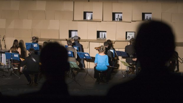 Orchestr Berg na koncert Struny podzimu