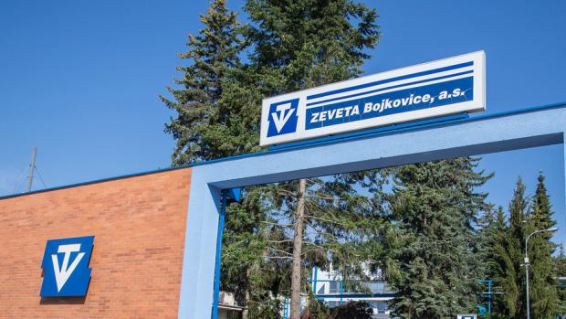 Areál zbrojařské firmy Zeveta Bojkovice.