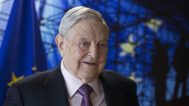 George Soros na snímku z roku 2017