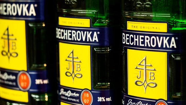 Lahve Becherovky