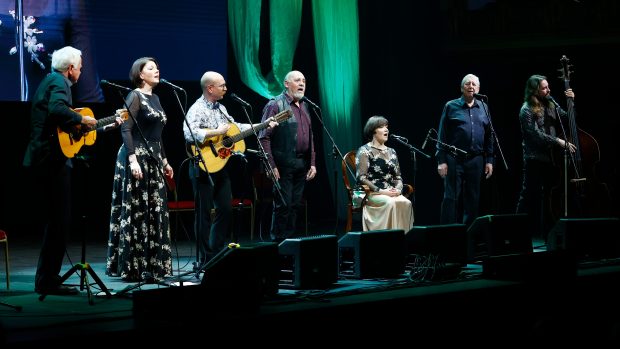 Koncert skupiny Spirituál kvintet v pražské Lucerně