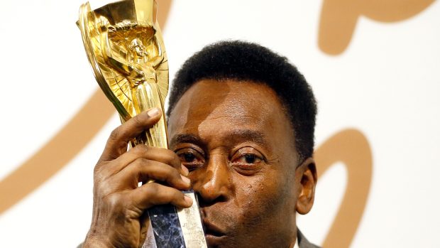 Brazilská fotbalová legenda Pelé