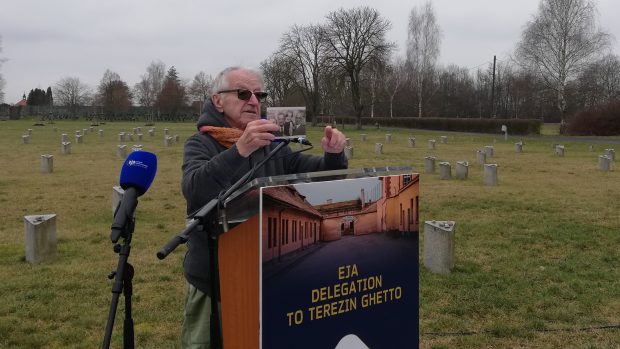 Přeživší holokaustu a hvězda Tiktoku Gidon Lev