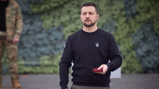 Ukrajinský prezident Volodymyr Zelenskyj