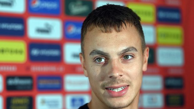 Kapitán českých fotbalistů Filip Kaloč se s českým týmem loučí na mistrovství Evropy do 21 let už po základní skupině