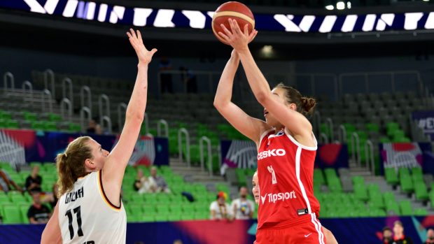 Česká basketbalistka Veronika Šípová