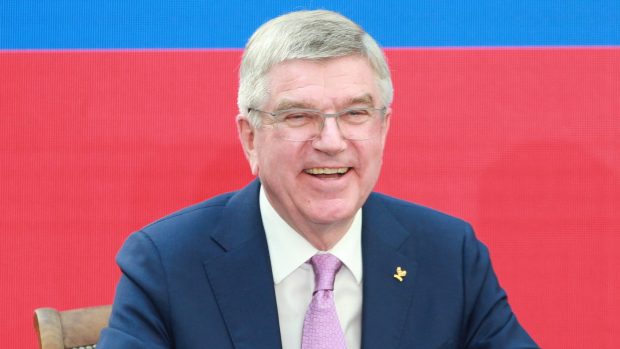 Šéf mezinárodního olympijského výboru Thomas Bach