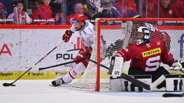 Třinec ve čtvrtém utkání play off porazil Spartu 4:1