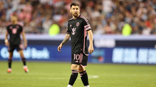 Argentinský fotbalista Lionel Messi oslavil návrat do sestavy Inter Miami gólem