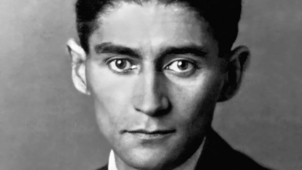 Franz Kafka na portrétu z roku 1923
