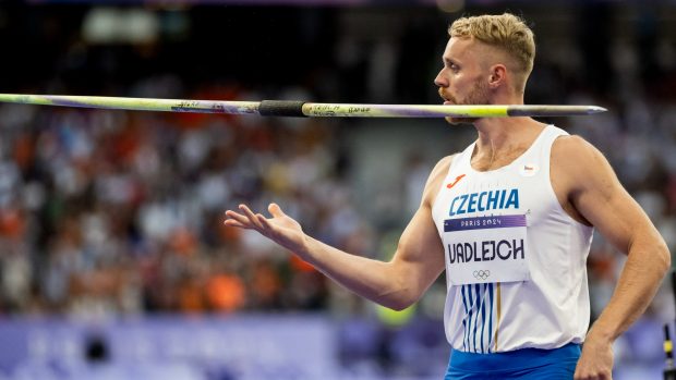 Jakub Vadlejch ve finále olympijského finále v Paříži