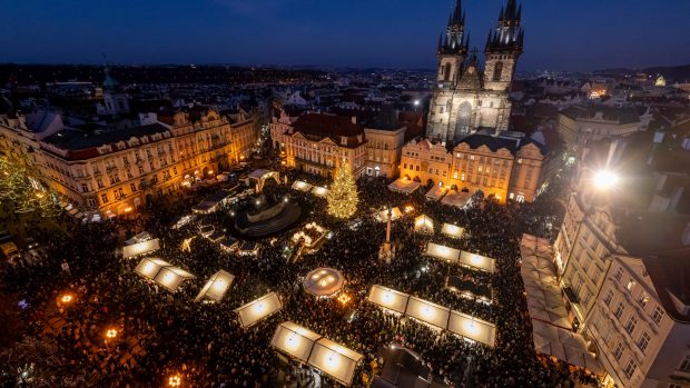 Vánoční trhy na Staroměstském náměstí