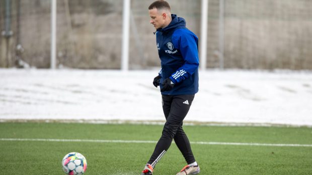 Fotbalista Jan Sýkora se zapojil do zimní přípravy v dresu olomoucké Sigmy