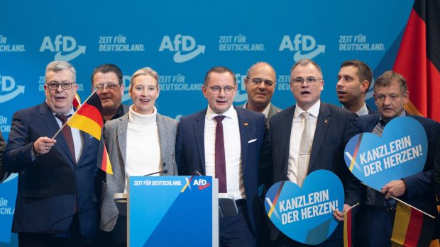 Vedení krajně pravicové Alternativy pro Německo (AfD)