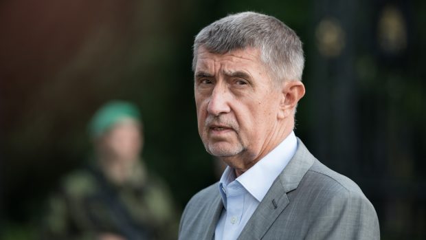 Andrej Babiš po schůzce v Lánech.