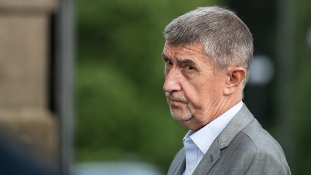 Andrej Babiš po schůzce v Lánech.